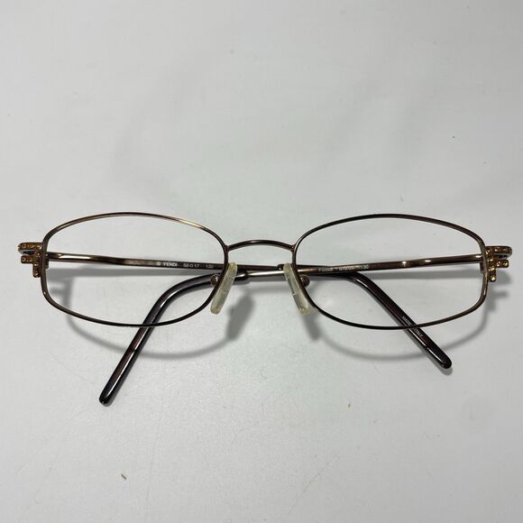 Fendi Accessories - Fendi Eyewear FS555 Bronze Metal Eyeglass Frames 50-17, 130 *Read*